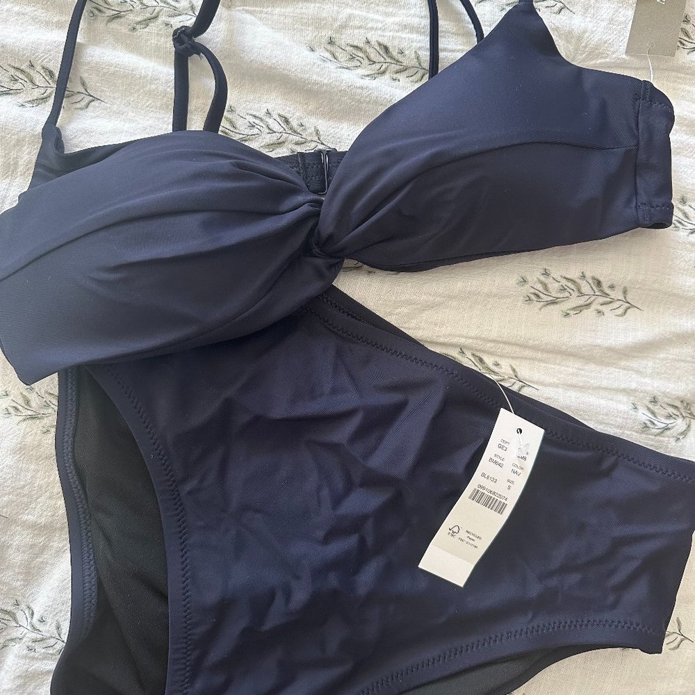 NWT J. Crew  Strappy twist bikini